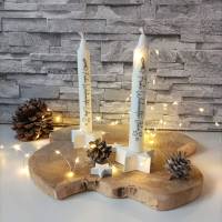 Kerze Weihnachten, Personalisierte Weihnachtsgeschenke, Weihnachtskerze, Personalisierte Kerze Bild 3