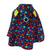 alien mit punkten halloween fasching kostüm cape poncho für kleinkinder Bild 2