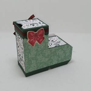 Geschenk Verpackung Stiefel Geld verpacken  Gutscheinverpackung Weihnachten handgemacht Unikat Bild 3