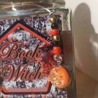 Book Witch Sojawachskerze, Glitzer Bourbon-Pumpkin-Duftkerze Kerze Bild 2
