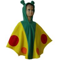 schmetterling halloween fasching kostüm cape poncho für kleinkinder Bild 1