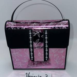 Handtasche, Tasche aus Karton, Geschenkverpackung für Geld oder Gutschein Frauen Geburtstag Shopping Bag Bild 6