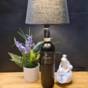 FreiXenet Weinlampe - 0,7 L Flaschenlampe, Bottle Lamp - Upcycling Bild 2