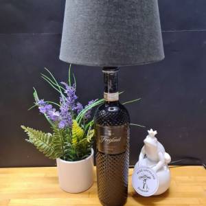 FreiXenet Weinlampe - 0,7 L Flaschenlampe, Bottle Lamp - Upcycling Bild 3
