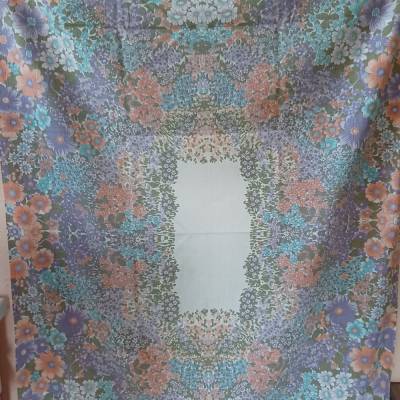 Bunte Tischdecke aus Berlin den 70er Jahren