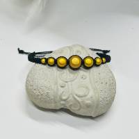 Handgeknotete Armbänder, Makramee, Miracle Beads , größenverstellbar, Farbwahl Bild 3