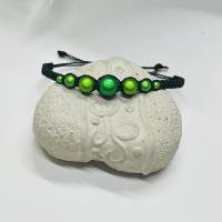 Handgeknotete Armbänder, Makramee, Miracle Beads , größenverstellbar, Farbwahl Bild 6