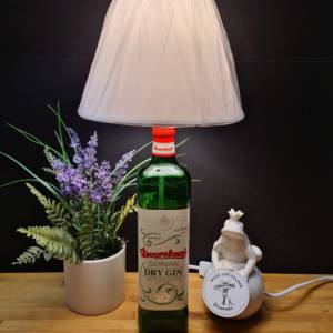 DOORNKAAT Gin SELTEN! - Flaschenlampe , Bottle Lamp - Handmade UNIKAT Upcycling Bild 3