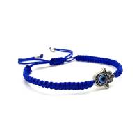 Geflochtenes Makramee Armband mit Nazar Auge - Verschiedene Farben | Verstellbares Armband für Sie und Ihn Bild 8