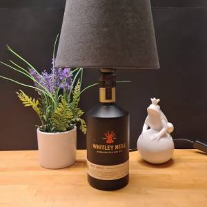 Whitley Neill Gin Flaschenlampe, Bottle Lamp - Handmade UNIKAT Upcycling Bild 3