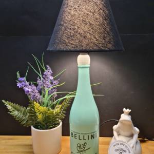 Bellini Cipriani 0,7 l - Bottlelamp Flaschenlampe UNIKAT Handmade Bild 4