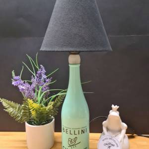 Bellini Cipriani 0,7 l - Bottlelamp Flaschenlampe UNIKAT Handmade Bild 5
