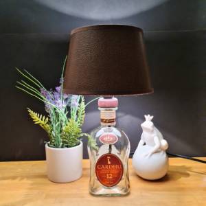 Cardhu 12 Years Single Malt Scotch Whisky Flaschenlampe 0,7 l/1L - Bottle Lamp - Handmade UNIKAT Upcycling Bild 1