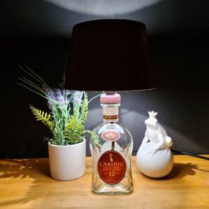 Cardhu 12 Years Single Malt Scotch Whisky Flaschenlampe 0,7 l/1L - Bottle Lamp - Handmade UNIKAT Upcycling Bild 3
