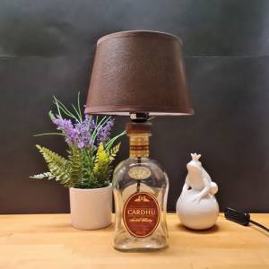Cardhu 12 Years Single Malt Scotch Whisky Flaschenlampe 0,7 l/1L - Bottle Lamp - Handmade UNIKAT Upcycling Bild 5