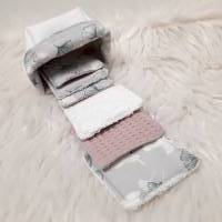 6 Abschminkpads mit Aufbewahrungbox, Kosmetikpads 6-er Pack, waschbar Bild 2