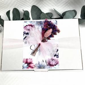 Personalisiertes Geschenk mit Trockenblumen für Frauen, Geburtstagsgeschenk für Schwester und Freundin Bild 5