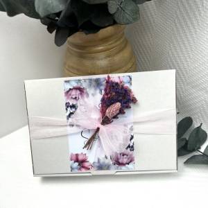 Personalisiertes Geschenk mit Trockenblumen für Frauen, Geburtstagsgeschenk für Schwester und Freundin Bild 9
