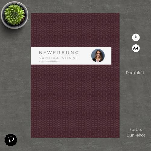 Bewerbungsvorlage deutsch, Lebenslauf Vorlage, Moderner Lebenslauf, Anschreiben, Deckblatt, Motivationsschreiben Word No