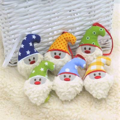 Wichtelanhänger aus Leinen – Weihnachtsdeko & Adventskalender-Füllung