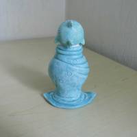 Figur Ente Badeente mit Handtuch für die Deko oder Geldgeschenke basteln  - Gartenteichdekoration - Wellnessgutschein Bild 3
