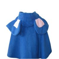 elefant blau halloween fasching kostüm cape poncho für kleinkinder Bild 2