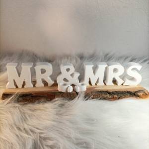 Mr & Mrs Deko, Hochzeitstischdeko, Raysin Deko, Hochzeitstisch Deko, Tischdeko Hochzeit, Mr and Mrs Geschenk, Mr and Mrs Bild 1
