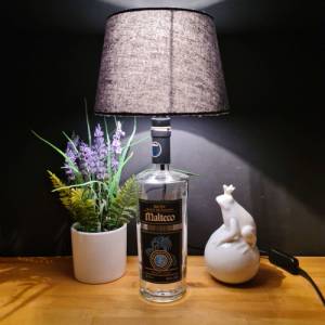 MALTECO Flaschenlampe, Bottle Lamp 0,7 l - Handmade UNIKAT Upcycling Bild 1