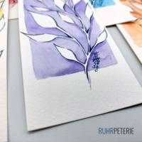 5 Lesezeichen Namen Set floral | Kunstdruck | Personalisierter Name | Lesezeichen Blumen weiß Bild 5