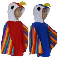 monster türkis halloween fasching kostüm cape poncho für kleinkinder Bild 10