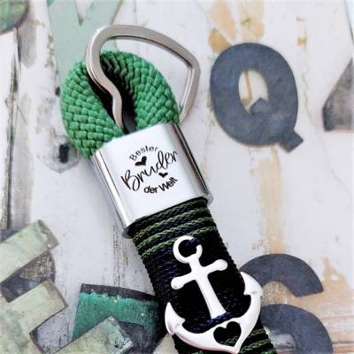 Schlüsselanhänger "Bester Bruder der Welt"