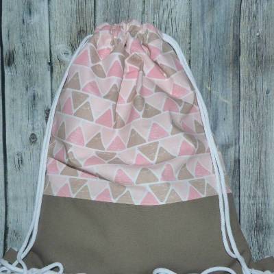 Turnbeutel Rucksack gefüttert 