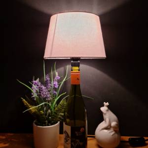 Weinlampe für Pferdeliebhaber Horse Pferd- 0,7 L Flaschenlampe, Bottle Lamp - Upcycling Bild 4