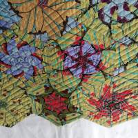 Decke mit dem Patchworkmuster "Kaleidoskop" genäht Bild 3