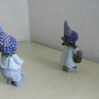 Gärtner Paar Lavendel - zum Dekorieren und Basteln für allerliebste Geschenke oder Tortendekoration Tortenfigur Bild 2
