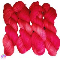 HighTwist, Handgefärbte Socken- und Tuchwolle, 80% Schurwolle (Merino extrafine), 20% Polyamid, Farbe: Shades of Red Bild 3
