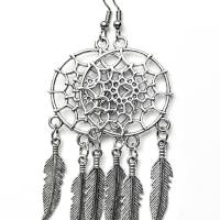 Traumfänger Ohrring Indianerschmuck Feder Flügel Schmuckstück by Elivile handmade Bild 1