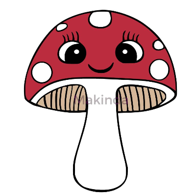 Plotterdatei Fliegenpilz – Herbstliche Digistamp & Schneideplotter Datei für Anfänger & Fortgeschrittene