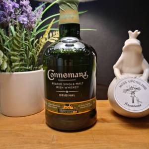 Connemara Peated Single Malt Irish Whiskey Flaschenlampe, Bottle Lamp 0,7 l - Handmade UNIKAT Upcycling Bild 2