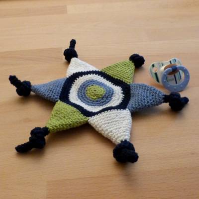 Häkelanleitung Schmusetuch oder Schnullertuch 