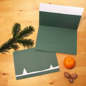 Geschenkhülle „Winterwald“, in 2 Größen Bild 2