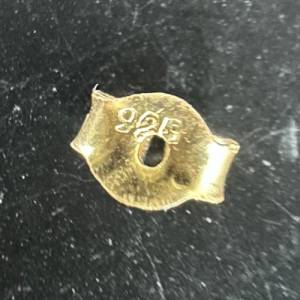 Ohrstecker aus vergoldetem 925-Silber, verschiedene Größen, 3mm, 4mm Kugel Bild 4