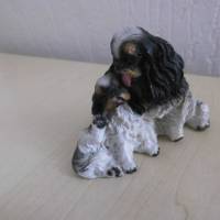 Figur Hunde Cavalier King Charles ... für die Deko oder Geldgeschenke basteln  - Gartendekoration Bild 1