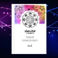 Astro-Analyse Kind • Psychologische Astrologie • Taschenbuch Design Cover Bild 1