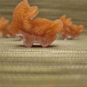 Süße kleine Hasen aus Epoxidharz, 6er Set. Dekoration für den Tisch usw.. Bild 9