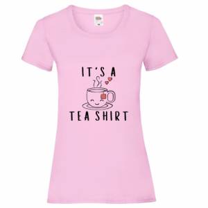 T-Shirt Damen- Shirt Damen mit einzigartigen Prints aus Baumwolle ,,Its a Tea Shirt " Bild 3