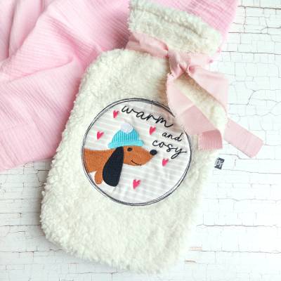 Wärmflasche / Bettflasche Dackel