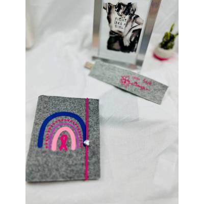 Schutzhülle für Krebstherapie Unterlagen - Portpass, Allergiepass, Onkologieausweis