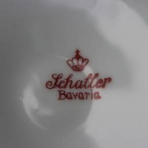 13 tlg. Teeservice Kaffeeservice Jaeger & Co und Schaller Bavaria Porzellan 30er 40er Jahre Bild 9