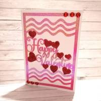Plotterdatei Happy Valentine Kartenaufleger inkl. Box Bild 5
